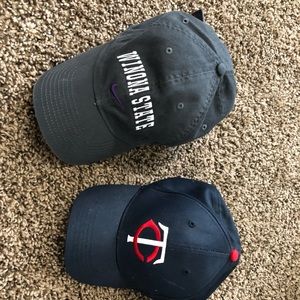 Winona state and twins hat